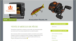 Desktop Screenshot of magasin-peche.fr