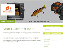 Tablet Screenshot of magasin-peche.fr
